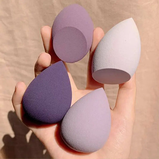 4pcs/ Make up Blender Cosmetic Puff Makeup Sponge Foundation Powder Sponge cessories