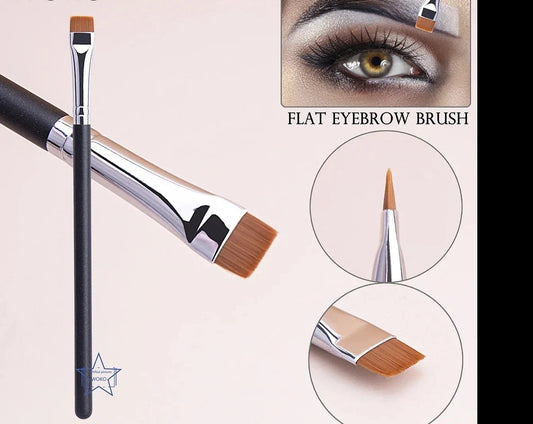 "212 Flat Eyebrow Brush Ultrathin Eyebrow Makeup Brushes Flat Eyeliner Brush Thin Eye Liner Brow Contour Beauty Brush Tool"