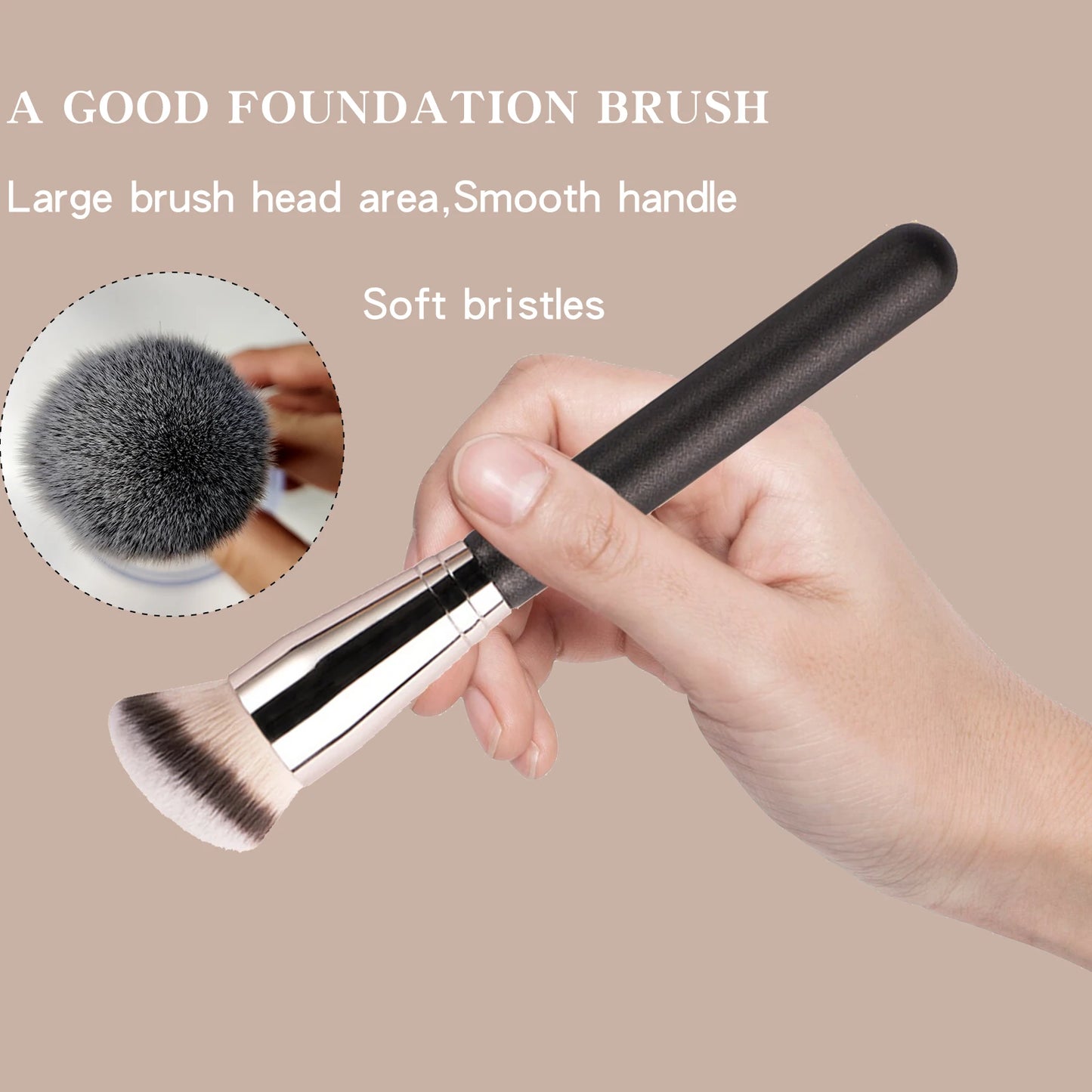 "Professional Makeup Brush Set Combination Foundation Concealer eyeshadow Smooth contoured brush Good brush gift"