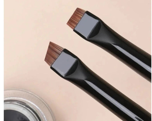 "1/2pcs Blade Makeup Brushes Angled Thin Eyebrow Brush Flat Fine"