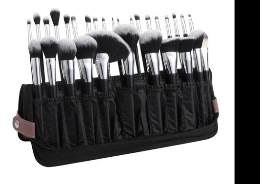 "Waterproof Makeup Brush Bag Artist Case Organizer Storage Zipper Handbag For Travel"